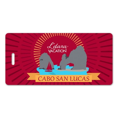 Full Color Write On Tag (Rectangle 2.125"x4.375")