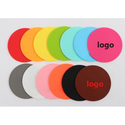Round Silicone Coaster