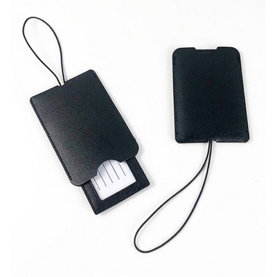 PU Leather Holder Luggage Tag