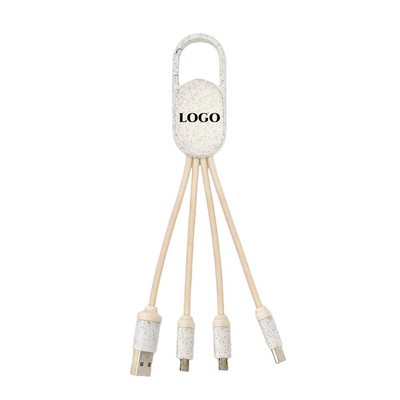 Wheat Straw Charging Cable