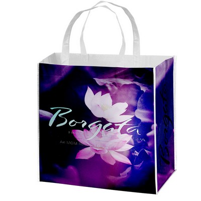Large - 18x15x7 Full Color Laminated Tote Bag