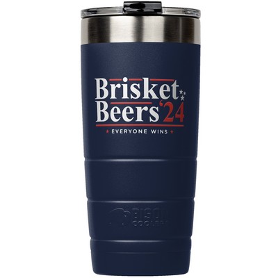 22 oz Leakproof Bison Tumbler - Stainless Steel - Custom - Patriot Series
