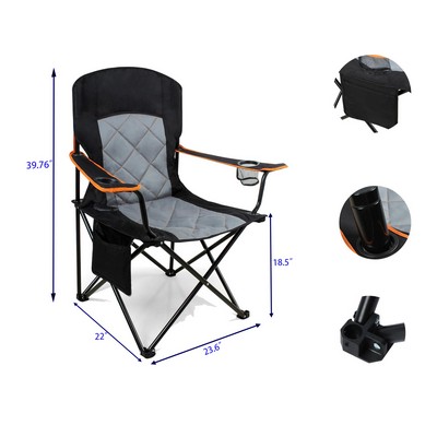 Lumbar Support Oversized Camping Chair
