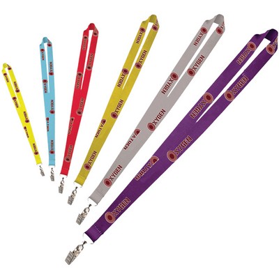 Micro Weave Smooth Dye-Sublimation Lanyards