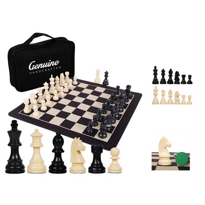 Travel Chess Set with Carry Bag