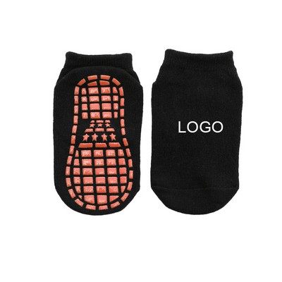 Kids Trampoline Socks W/ Anti-Slip Bottom