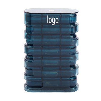 Stackable Pill Box Organizers For 7 Days
