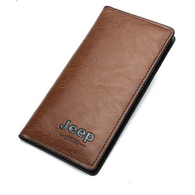 Pu Leather Long Wallet