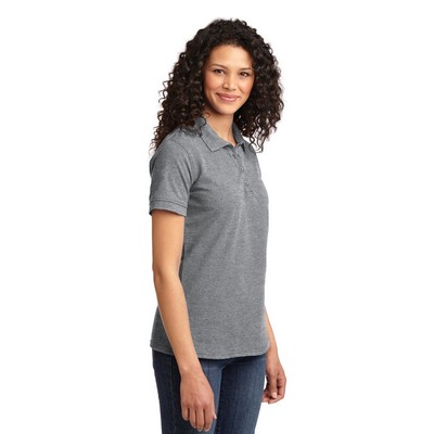 Port & Company Women's Core Blend Pique Polo.