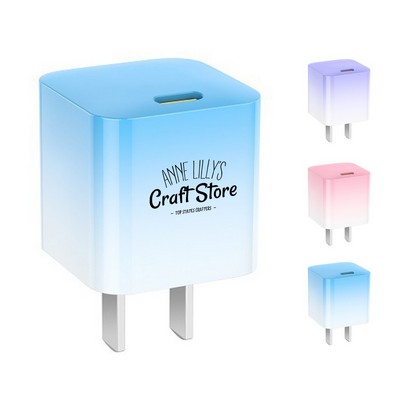 20W Dual Port USB C Fast Charger