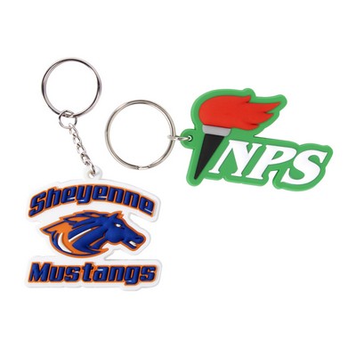 2.5" PVC Keychain (3D)