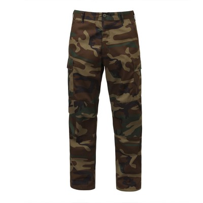 Woodland Camouflage Tactical B.D.U. Pants (3XL)