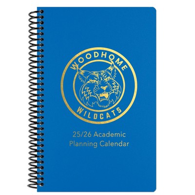 Poly Cover Academic Weekly Planner (5¼"x8¼")