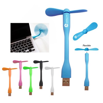 Free Shipping Branded Flexible USB Fans