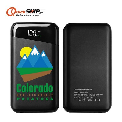 Richmond 10,000mAh Wireless Power Bank-10000mAh
