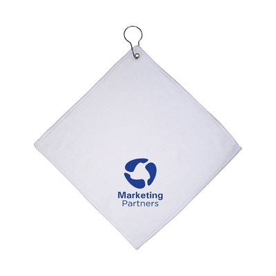 Microfiber Golf Towel With Grommet And Hook