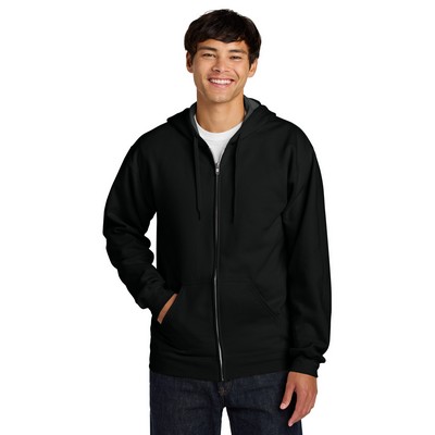 Gildan Softstyle® Adult Midweight Fleece Full-Zip Hooded Sweatshirt