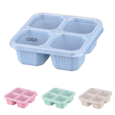 Four-compartment snack box