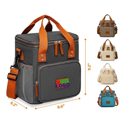 Compact and Lightweight Stylish Insulated Lunch Bag