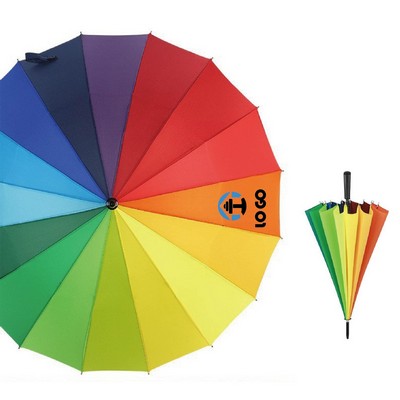 Windproof Rainbow Umbrella