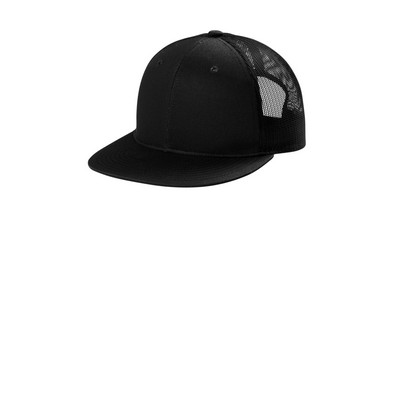 Port Authority Snapback Flat Bill Trucker Cap