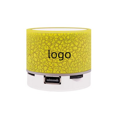 Crack Pattern LED Wireless Speaker