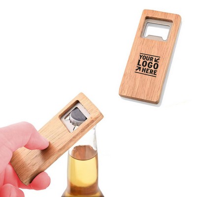 Wooden Bottle Opener