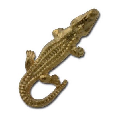 Stock Alligator Lapel Pin