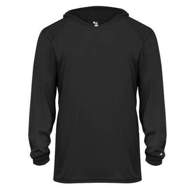 B-Core L/S Youth Hood Tee