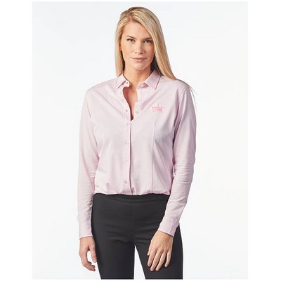 Zorrel® Ladies Prestige Elitech™ Long Sleeve Knit Shirt