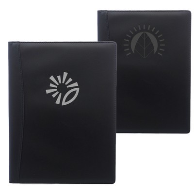 Leather Portfolio W/ Notepad & Calculator