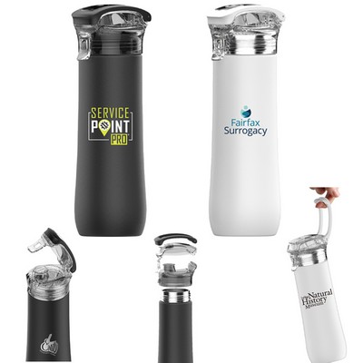 23oz Designed SS Double Wall Sports Bottle