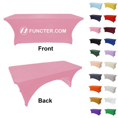 6FT Standard Spandex Table Cover ( Full Color Dye Sublimation )