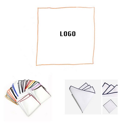 Solid White Cotton Hankies