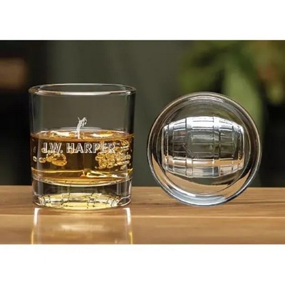 8 Oz. Bourbon Barrel Rocks Glass