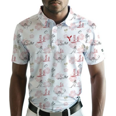 Men's Polo - San Francisco White | Limited Edition