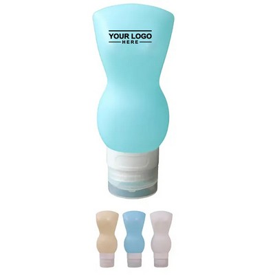 Silicone Travel Makeup Shampoo Bottle