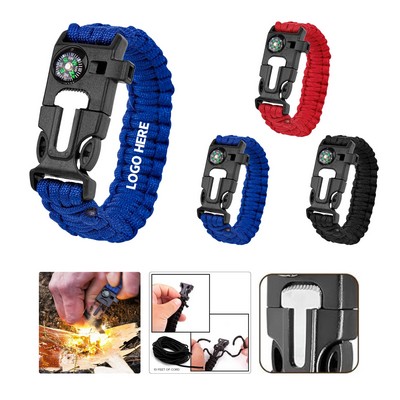 Versatile Outdoor Multi-Function Tactical Survival Band