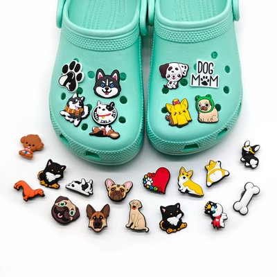 Custom Molded Shaped PVC Shoe Charms