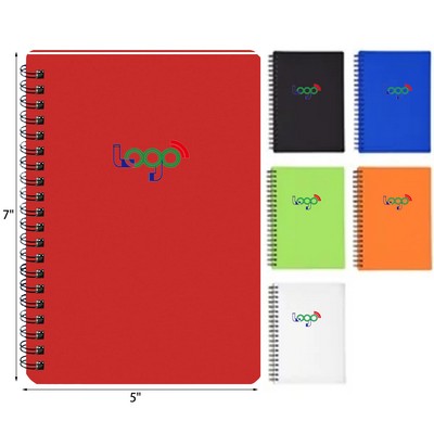 Eco-Conscious Spiral-Bound Notepad Notebook