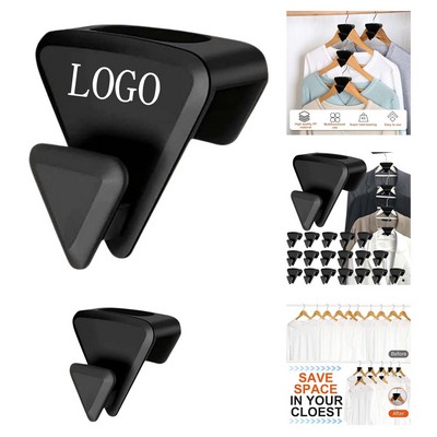 Triangular Clothing Hanger Hook Connectors