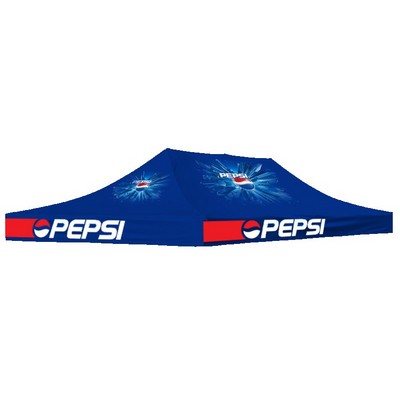 10'x20' Pop Up Tent Top W/ Full Digital Dye Sub