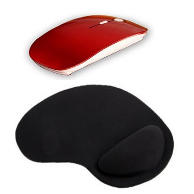 Promotek iBank® 2.4GHz Wireless Mouse + Wrist Rest Mouse Pad
