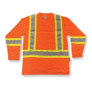 Orange Durable Safety Shirt