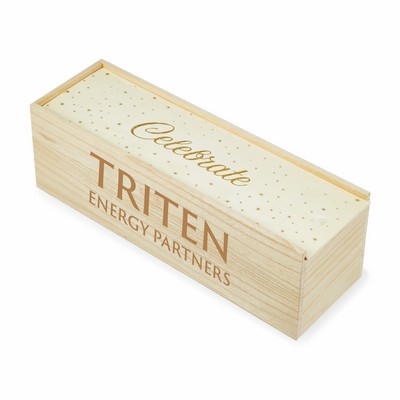 Twine Living® Starlight 1 Bottle Wooden Box