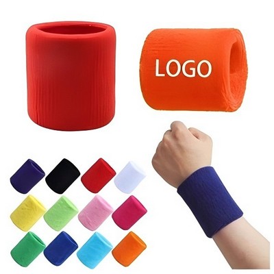 Terry Cloth Sports Wristband
