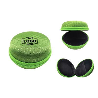 EVA Zippered Earphone Storage Pouch