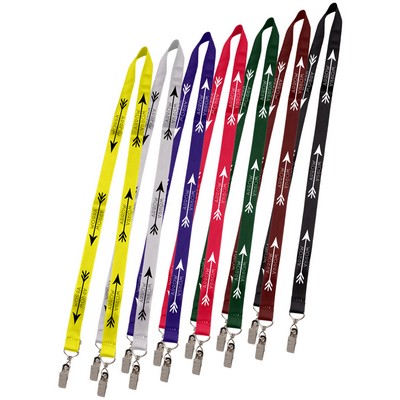 Double Ended Dye-Sublimation Lanyard