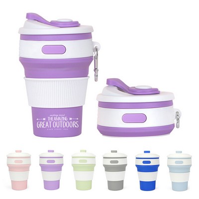 12oz Silicone Collapsible Cup