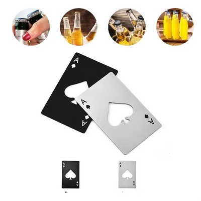 Ace of Spades Bottle Opener
